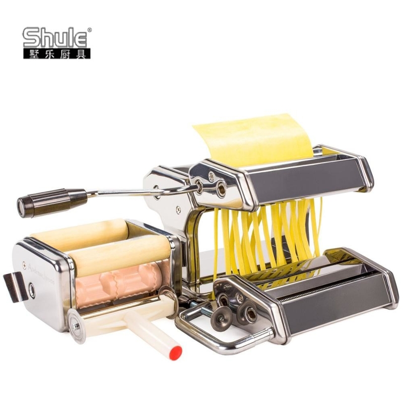 CucinaPro Pasta Fresh 5-Piece Deluxe Pasta Maker Set - household